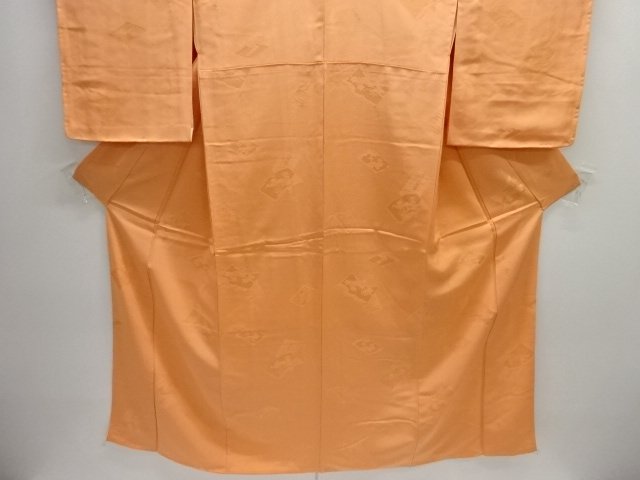  未使用品　読本模様織出し色無地着物